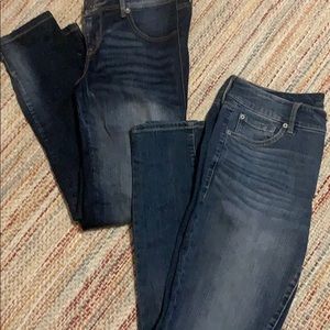 2 pair of torrid skinny jeans 10R